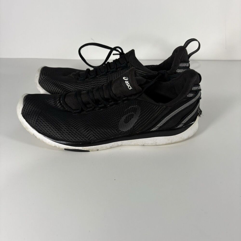 Asics Shoes Womens 9.5 Gel Fit Sana 3 Running Sneakers Black Lace Up Low S751N